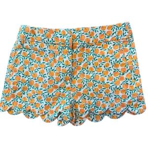 J. Crew Kids Crewcuts Scalloped Peach Shorts